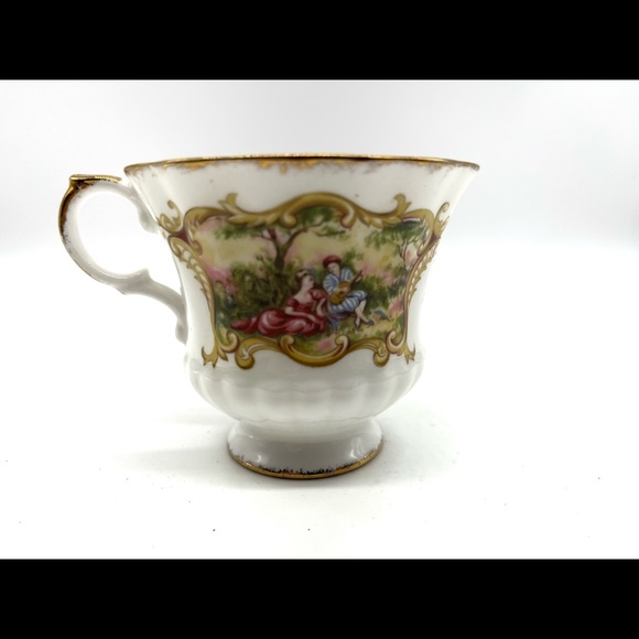 Replacement Tea Cup Chippendale D Lovers Paragon Chippendale D, after 1957 - Picture 5 of 6